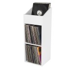 Glorious Record Rack 330 White - Półka, Szafka, Regał, Stojak, Segregator na płyty winylowe / winyle