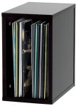 Glorious Record Box Black / Czarny 55 płyt - Półka, Stojak Segregator na płyty winylowe / winyle