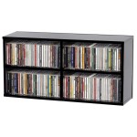 Glorious CD Box 180 Black / czarny - Półka, Stojak, Segregator na płyty CD