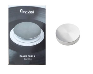 Pro-Ject Record Puck E srebrny docisk gramofonowy / stabilizator płyty winylowej (1)