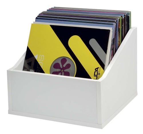 Glorious Record Box Advanced 110 płyt Biały Stojak Segregator na płyty winylowe winyle.jpg